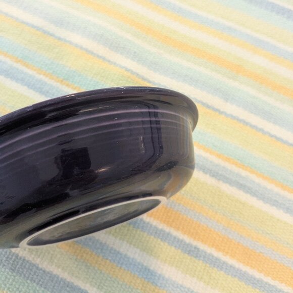 ⭐ Two (2) Fiestaware 7" Bowls - Plumb& Turquoise - Picture 5 of 11